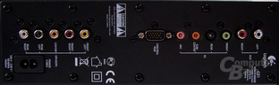 Anschlüsse Subwoofer