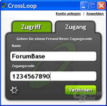 Zugangscode weitergeben