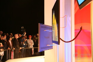 Neue, dünne Plasma-Bildschirme