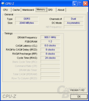OCZ CPU-Z RAM