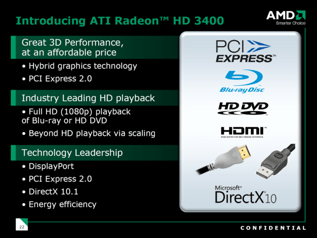 ATi Radeon HD 3400 (RV620)