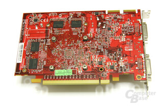 PC Radeon HD 3650 Rückseite