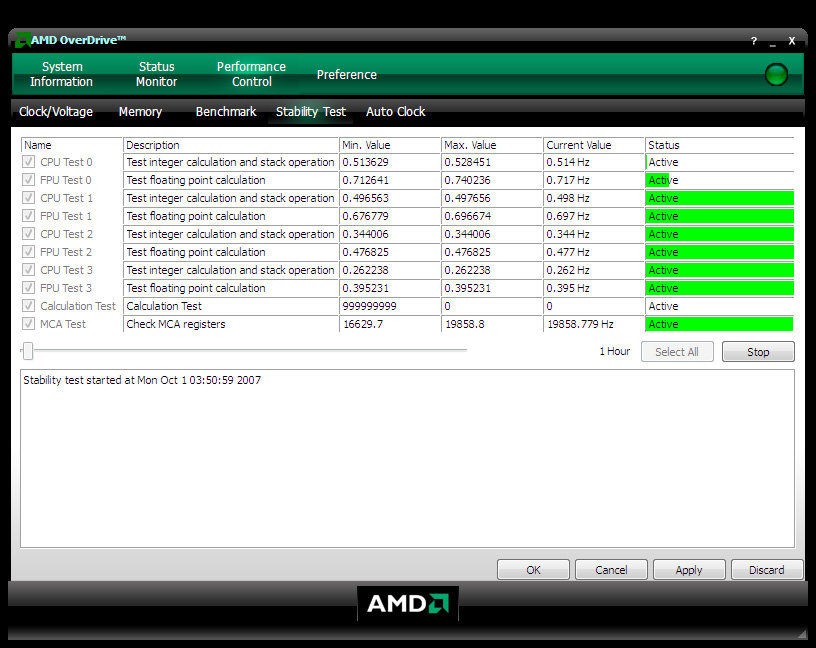 AMD OverDrive