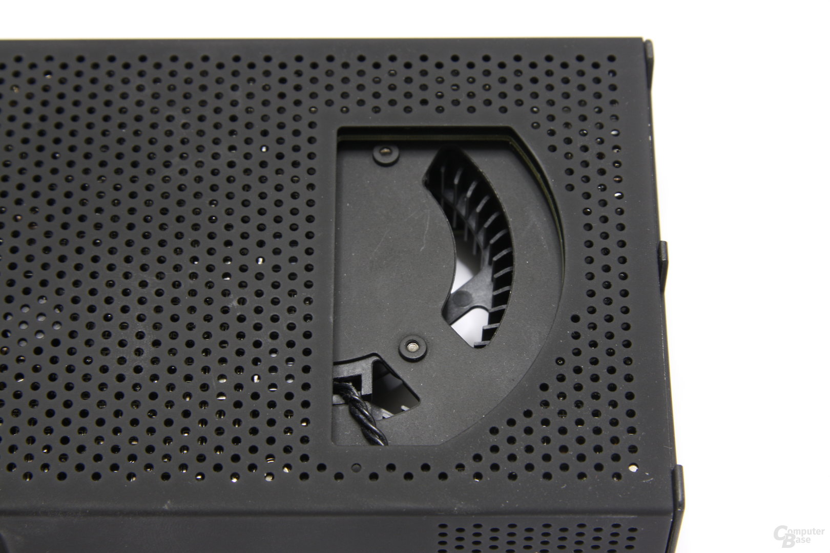 GeForce GTX 295 Lüfterausschnitt