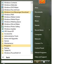 Windows 7 (Vienna) Milestone 1 – Quelle: Thinknext.net