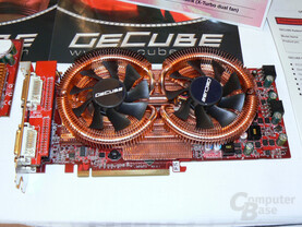 Übertaktete GeCube HD 3870 X2 mit neuem Lüfter