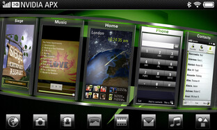 Nvidia APX 2500 Interface