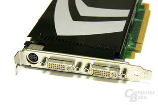GeForce 9600 GT Slotblech