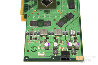 GeForce 9600 GT Spannungswandler