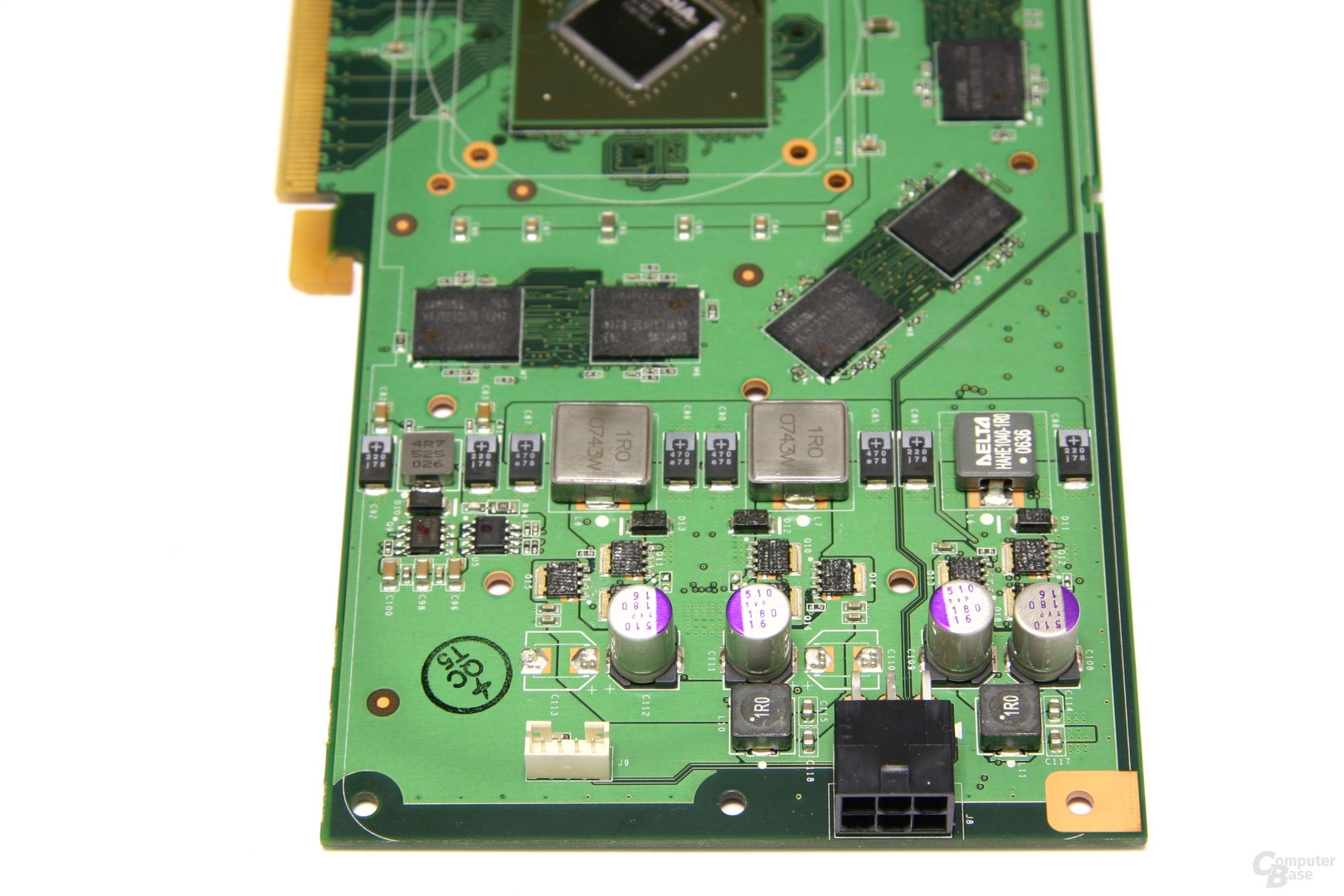 GeForce 9600 GT Spannungswandler
