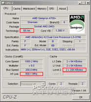 CPU-Z mit falsche Bezeichnung, der Rest aber stimmt CPU-Z mit falsche Bezeichnung, der Rest aber stimmt