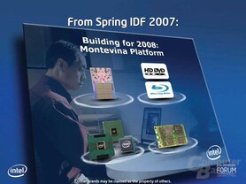 Montevina Plattform im Überblick – Stand Spring IDF 2007