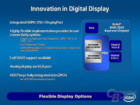 Grafikfeatures von G45 und G43 decken auch Display-Port ab – CeBIT 2008