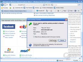 Internet Explorer 8 Beta 1