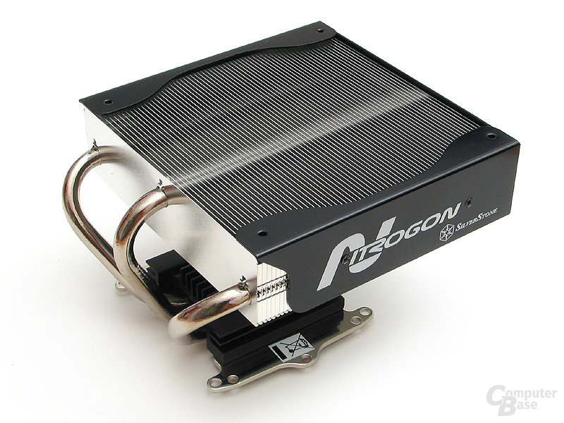 Top-Flow-Bauweise mit Dreifach-Heatpipe