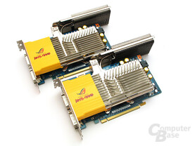 Unterklasse SLI: Passiv gekühlte Asus 8600 GT