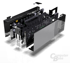 GeForce 9800 GX2 Explode View