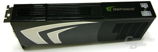 GeForce 9800 GX2 Oberseite