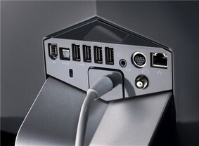 Anschlüsse des Dell XPS One