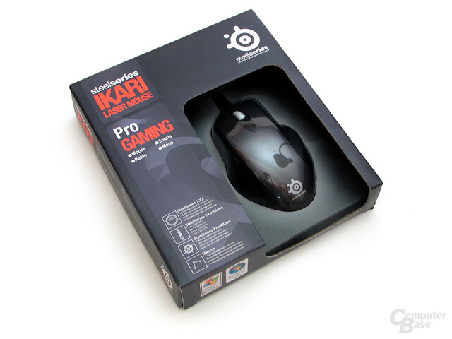 Steelseries Ikari Lasermaus – Verpackung