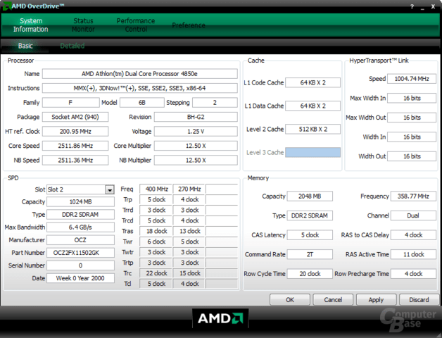 AMD Athlon X2 4850e
