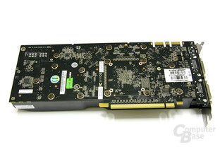 GeForce 9800 GTX Rückseite