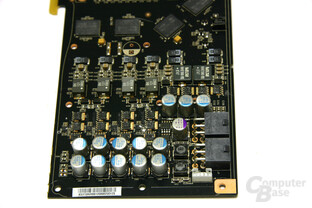 GeForce 9800 GTX Spannungswandler