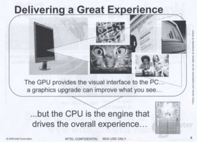 Intel: Why the CPU is a better upgrade for mainstream users