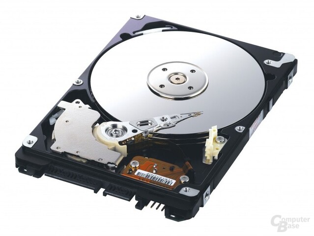 Samsung Spinpoint M6 mit bis zu 500 GB uaf drei Platter