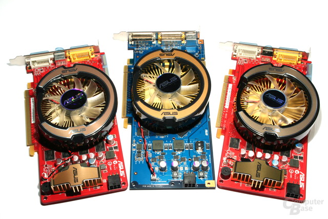 Asus EAH3850 OC Gear, EN9600GT Top & EAH3850 Top