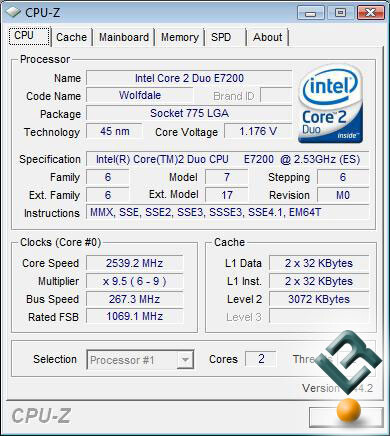 Intel Core 2 Duo E7200
