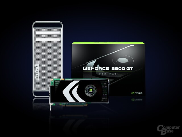 Ältere Mac Pro jetzt auch mit GeForce 8800 GT