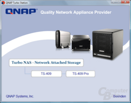 QNAP TS-409 Pro – Installation