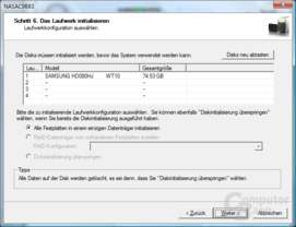 QNAP TS-409 Pro – Installation