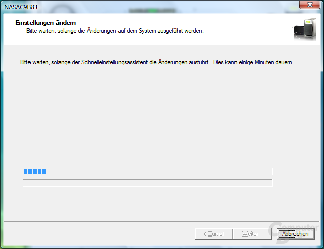 QNAP TS-409 Pro – Installation