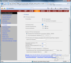 QNAP TS-409 Pro – Web-Interface