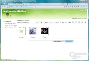 QNAP TS-409 Pro – Multimedia Station