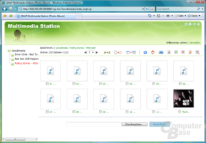 QNAP TS-409 Pro – Multimedia Station