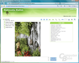 QNAP TS-409 Pro – Multimedia Station