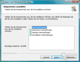 QNAP TS-409 Pro – QGet PC-Software