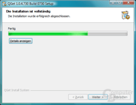 QNAP TS-409 Pro – QGet PC-Software