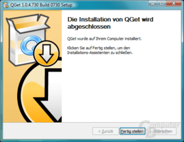 QNAP TS-409 Pro – QGet PC-Software