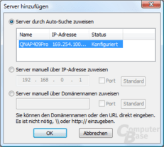 QNAP TS-409 Pro – QGet PC-Software