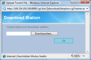 QNAP TS-409 Pro – Download Station