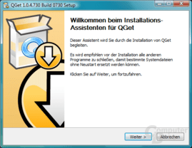 QNAP TS-409 Pro – QGet PC-Software