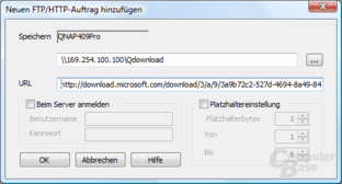 QNAP TS-409 Pro – QGet PC-Software