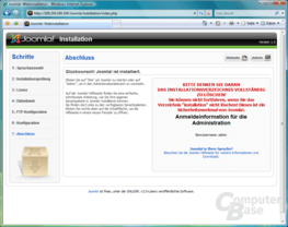 QNAP TS-409 Pro – Webserver – Joomla CMS