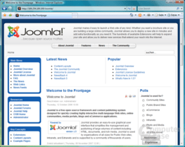 QNAP TS-409 Pro – Webserver – Joomla CMS