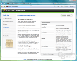 QNAP TS-409 Pro – Webserver – Joomla CMS