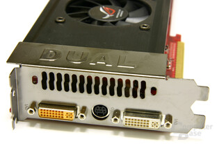 Radeon HD 3850 X2 Slotblech